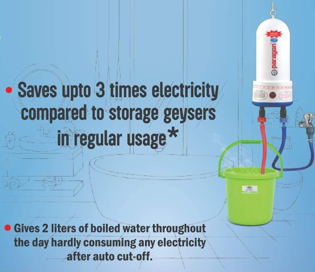 Instant Electric Water Geyser