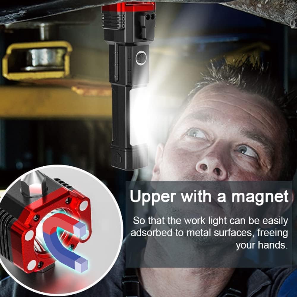 Super Power LED Flashlight Hammer Torch