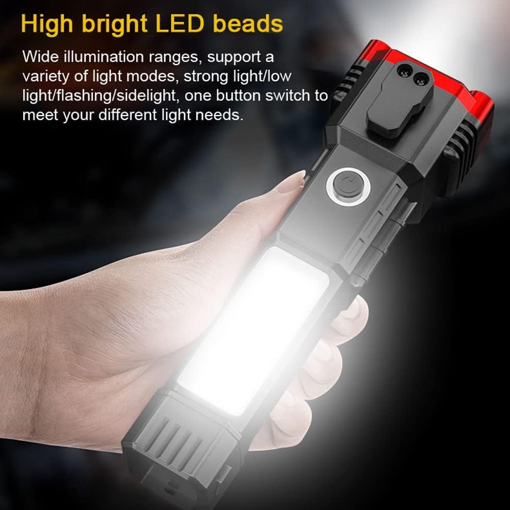 Super Power LED Flashlight Hammer Torch